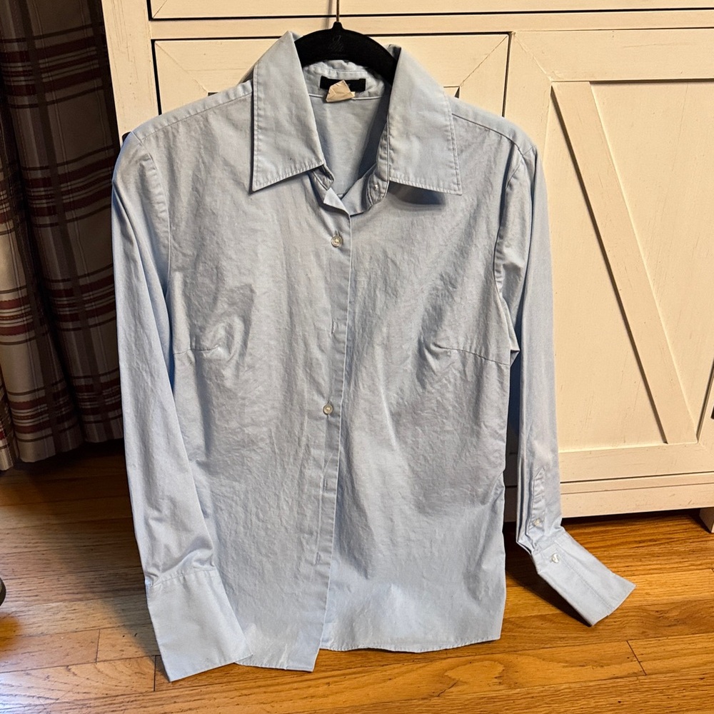 J. Crew Light Blue Casual Button Down Shirt